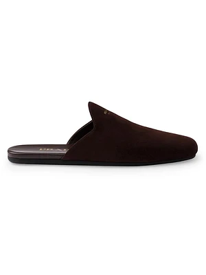 Suede Mules