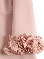 Crepe Couture Midi Dress
