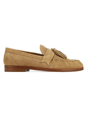 Lido Cow Suede Loafers