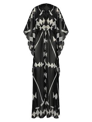 Secret Garden Cover-Up Maxi Dress