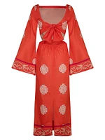 Underwater Sanctuary Ankle Dress