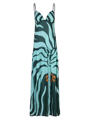 Zea Palm Maxi Dress