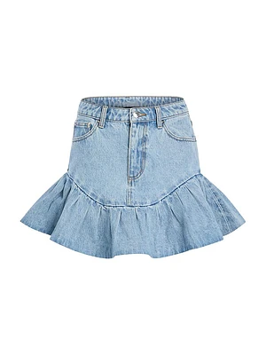 Angelique Denim Mini Skirt