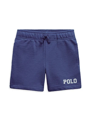 Little Boy's & Polo French Terry Shorts