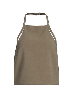 Apron Halter Top