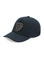 Cotton Baseball Cap with Embroidery