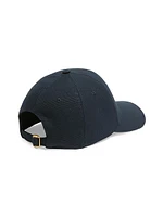 Cotton Baseball Cap with Embroidery
