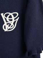 Embroidered Wool Top