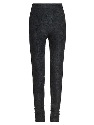 Baroque Jacquard Leggings
