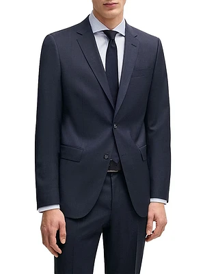 Slim-Fit Suit Virgin Wool
