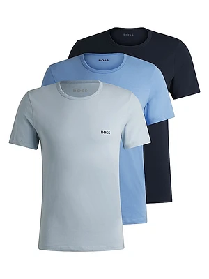Three-Pack of Underwear T-Shirts Cotton Jersey