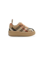 Baby's, Little Kid's & Check Canvas Sneakers