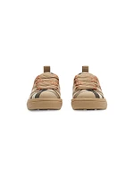 Baby's, Little Kid's & Check Canvas Sneakers