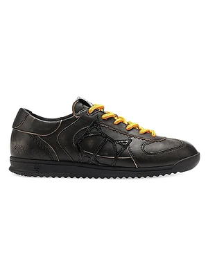 Exposuree Rub Off Alcohol Leather Sneakers