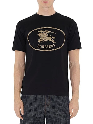 Seth Knight Stamp Cotton T-Shirt