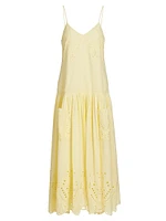 Martin Eyelet Cotton Maxi Dress