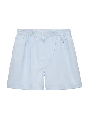 Cotton Poplin Shorts
