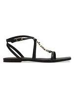 Mesure Flat Leather Sandals