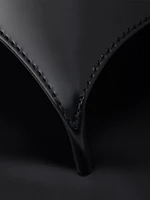 Brushed Leather Thong Sandals