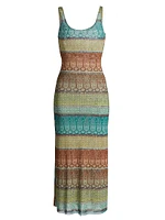 Khloe Mesh Tank Midi-Dress