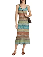 Khloe Mesh Tank Midi-Dress