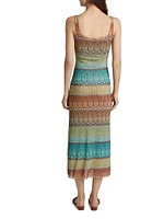 Khloe Mesh Tank Midi-Dress