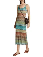 Khloe Mesh Tank Midi-Dress