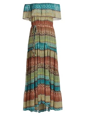 Estella Chiffon Maxi Dress