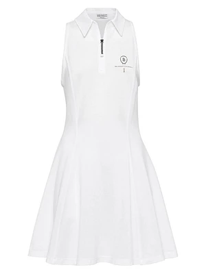 Stretch Cotton Piqué Dress