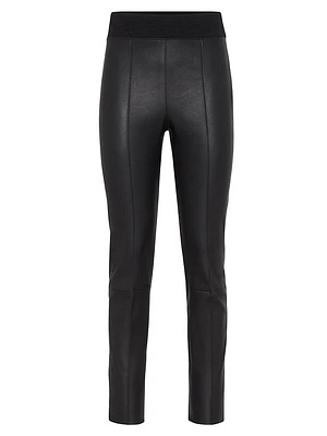 Stretch Nappa Leather Leggings