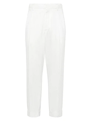 Garment Dyed Tailor Fit Trousers