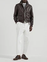 Garment Dyed Tailor Fit Trousers