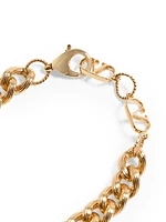 Coeur Royal Metal and Enamel Bracelet