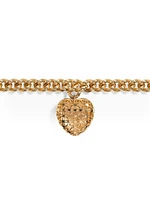 Coeur Royal Metal and Enamel Bracelet