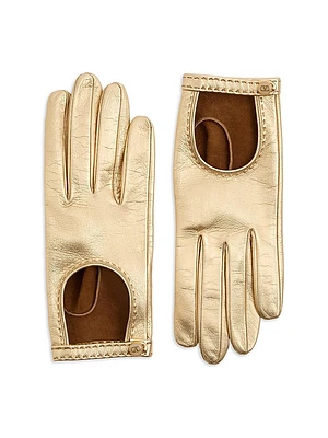 Vlogo Signature Laminated Nappa Gloves