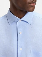 Beckham x Boss Regular-Fit-Shirt in Linen