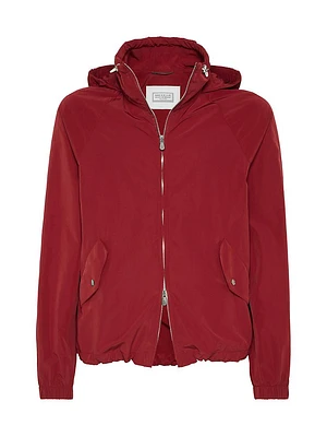 Water Resistant Microfiber Unlined Outerwear Jacket