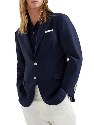 Linen Deconstructed Blazer