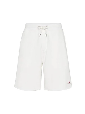 Techno Cotton French Terry Bermuda Shorts