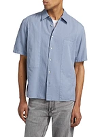 Dalton Cotton-Blend Short-Sleeve Shirt