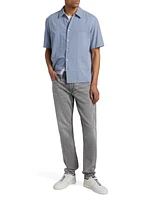 Dalton Cotton-Blend Short-Sleeve Shirt