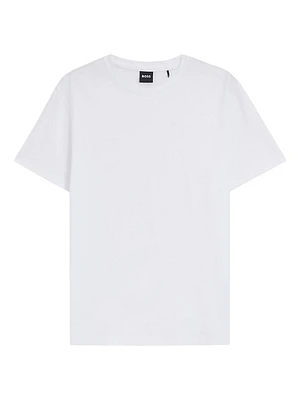 BECKHAM x BOSS T-shirt in mercerised cotton