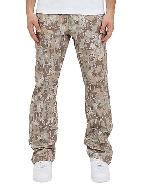 Snap Cotton Twill Carpenter Pants