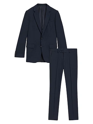 Two-Piece Suit Virgin Wool, Silk and Linen