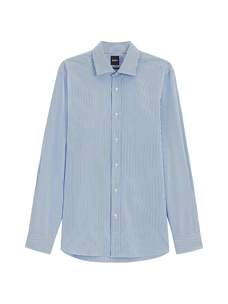 Beckham x Boss Slim-Fit Shirt Cotton Poplin