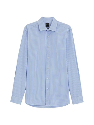 BECKHAM x BOSS Slim-Fit Shirt Cotton Poplin