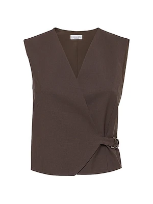 Tropical Luxury Wool Vest