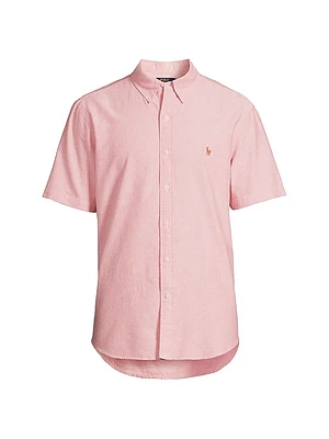 Classic-Fit Short-Sleeve Oxford Shirt