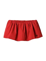 Poplin Miniskirt