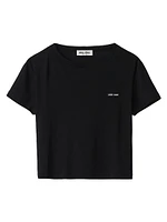 Ribbed Jersey T-Shirt